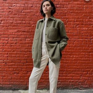 ARITZIA Olive Green / WILFRED Beam Jacket size M
